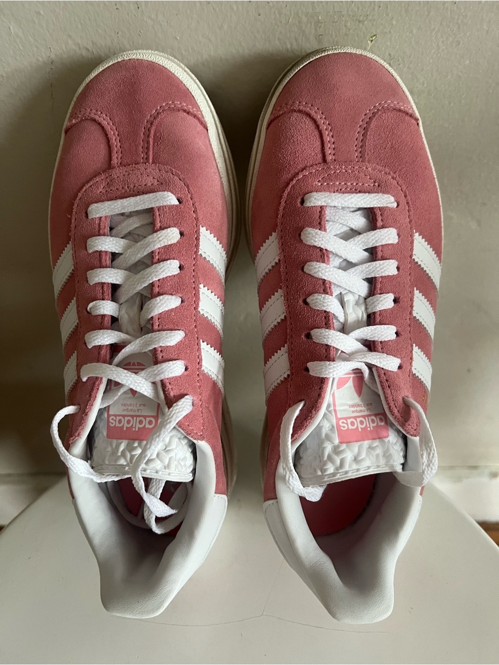 Adidas Originals Gazelle Bold Sneakers 
Size 6.5
Hardly worn. - Picture 2 of 5